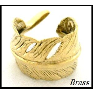 画像: Brassネイティブフェザーリング　フリーサイズ