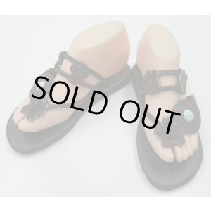 画像: 【アウトレット】牛革レザーサンダルtypeB サイズ23.0-23.5