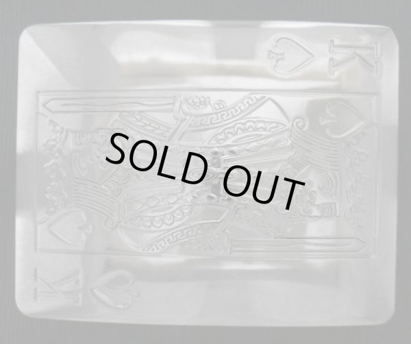 画像1: メタルバックル　トランプキング