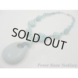 画像: 天然石ビーズ ハンドメイドネックレスS