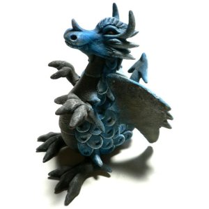 画像: 木製バハムート　オブジェ