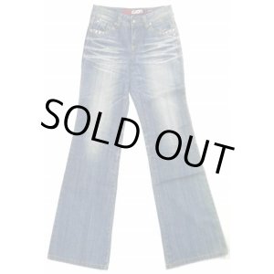 画像: 【アウトレット】GJONスタッズ ジーンズ訳有品　26インチ ブーツカット