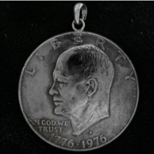 画像: アメリカ１ドルコイン ペンダントC　38mm