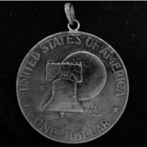 画像: アメリカ１ドルコイン ペンダントA　38mm