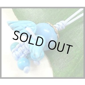 画像: ターコイズ エンジェルドールストラップ