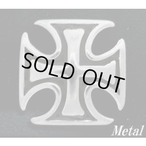 画像: アイアンクロス　メタルコンチョ　直径　28mm 