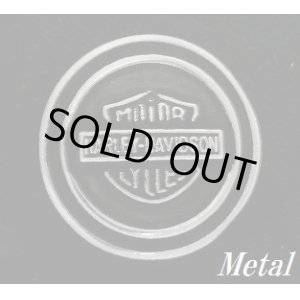 画像: HARLEYマーク　メタルコンチョ　直径　23mm 