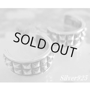 画像: シルバーピアス スタッズ風