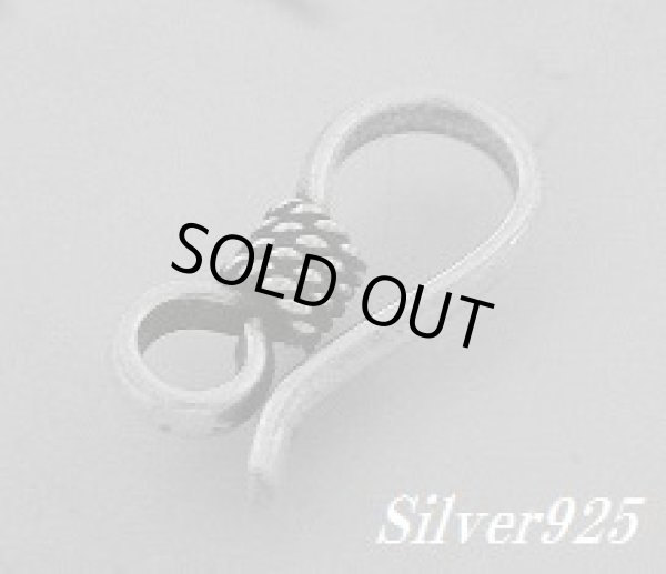 画像1: シルバー925製エンドパーツ　フック