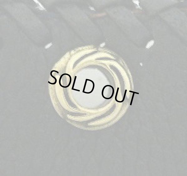 画像1: 真鍮　デザインハトメD