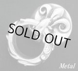 画像: 合金 百合紋アラベスク　ドロップハンドル