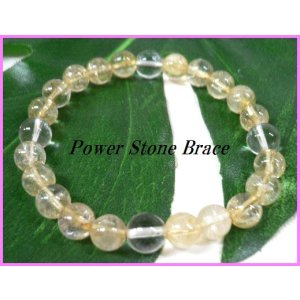 画像: シトリン8mm 天然石ブレス サイズ