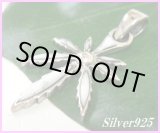 画像: ホワイトターコイズ　マリファナペンダント