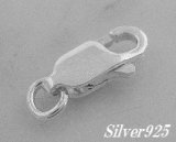 画像: シルバー925製エンドパーツ　ロブスタークラスプ 2サイズより