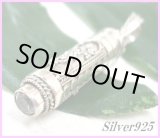 画像: ブルートパーズ付きパフュームケースペンダント