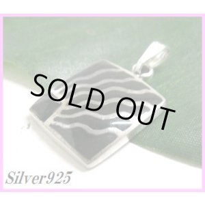 画像: オニキス ミニプレートペンダント