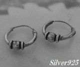 画像: シルバーピアス　フーブ