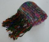 画像: タイ製　ハンドメイドロングシルクマフラーC