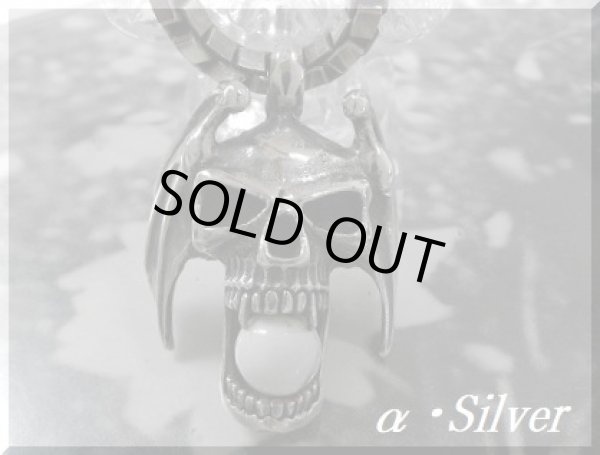 画像1: ホワイトハウライト　スカルデーモン　トップ