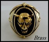 画像: Brassダイカット般若リング