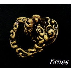 画像: BrassＤカンアラベスク ドロップハンドル
