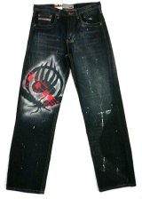 画像: 【アウトレット】BigTENペイントジーンズtypeI訳有品　31インチ