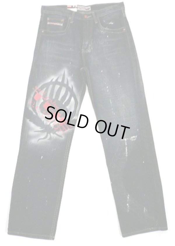 画像1: 【アウトレット】BigTENペイントジーンズtypeI訳有品　31インチ