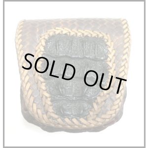 画像: 牛革×クロコダイルmix　ミニメディスンバッグ