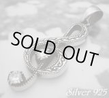 画像: ジルコニア入りト音記号　トップ