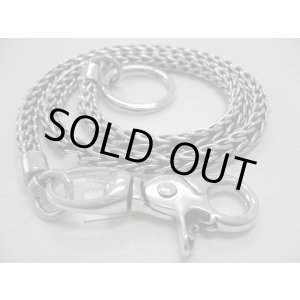 画像: silverフォックステールウォレットチェーン