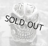 画像: ギャングスカルリング クリアジルコニア