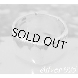 画像: 鏡面ヘキサゴンリング　ワイド