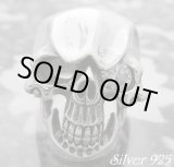 画像: ジルコニア付アイホールスカル　リング