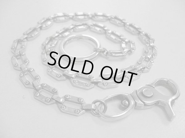 画像1: silverアンカーウォレットチェーン