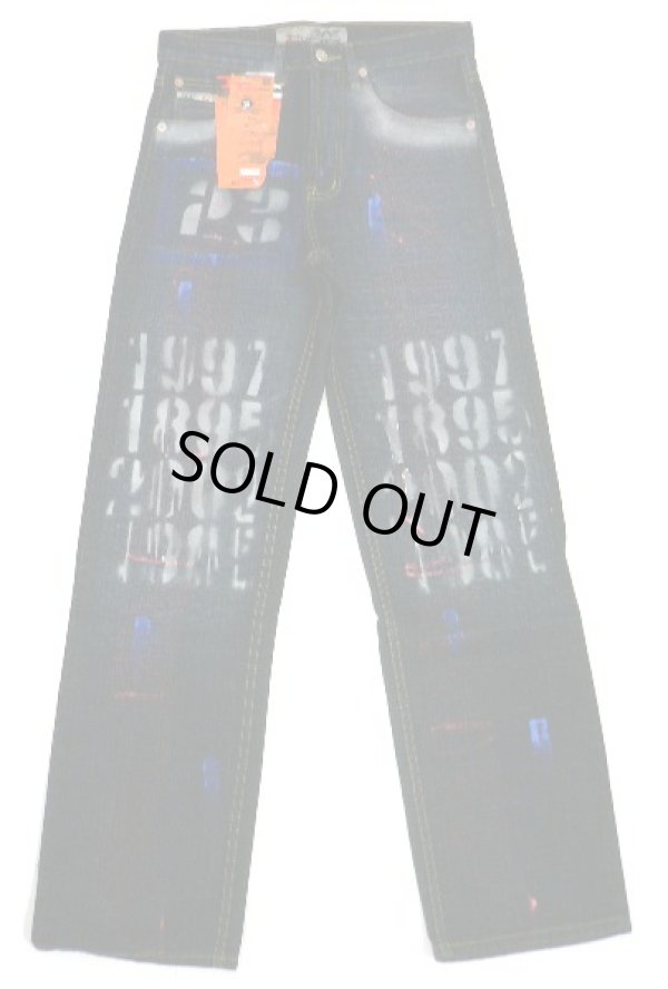 画像1: 【アウトレット】COMMASペイントジーンズtypeH訳有品　28/30インチ