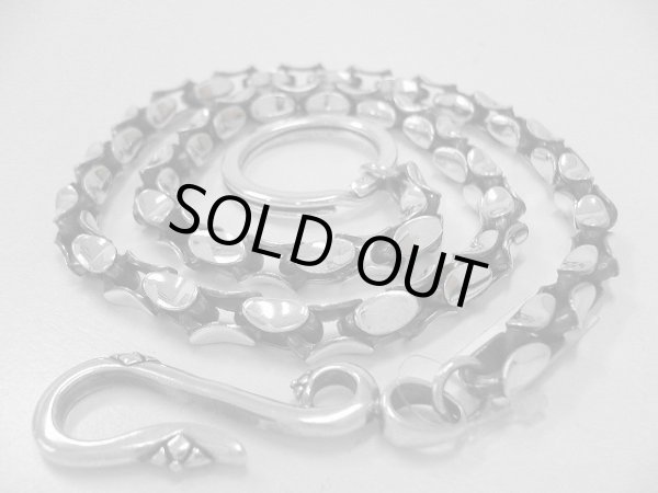 画像1: silverミラースエッジウォレットチェーン