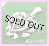 画像: ガーネット　トライバルハートペンダント