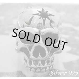 画像: ヘッドオニキススカルリング