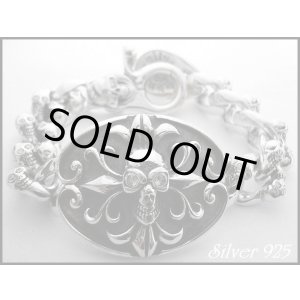 画像: ヘビー級トラビススカルブレス　ジルコニア