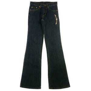 画像: 【アウトレット】DeeJeans小花柄　刺繍ジーンズ 27/28/29/30インチ