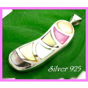 画像: シェルペンダントA　パステル