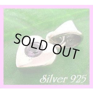 画像: アメジスト　プチハートペンダント