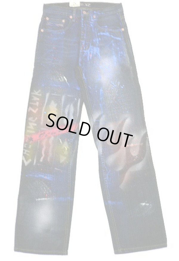 画像1: 【アウトレット】COMMASペイントジーンズtypeC訳有品　29/30インチ