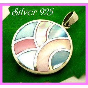 画像: シェルペンダントI　パステル