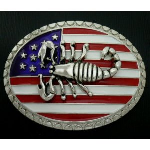 画像: メタルバックル　ＵＳＡスコーピオン