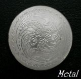 画像: 唐草メタルコンチョ　直径　26mm