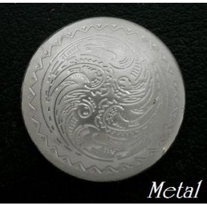 画像: 唐草メタルコンチョ　直径　26mm
