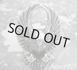 画像: 大鷲ジルコニアキャッチ大羽根イーグルリング