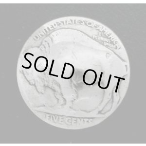 画像: アメリカ５セントa　コインコンチョ　直径20mm