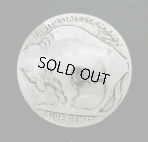 画像1: アメリカ５セントa　コインコンチョ　直径20mm